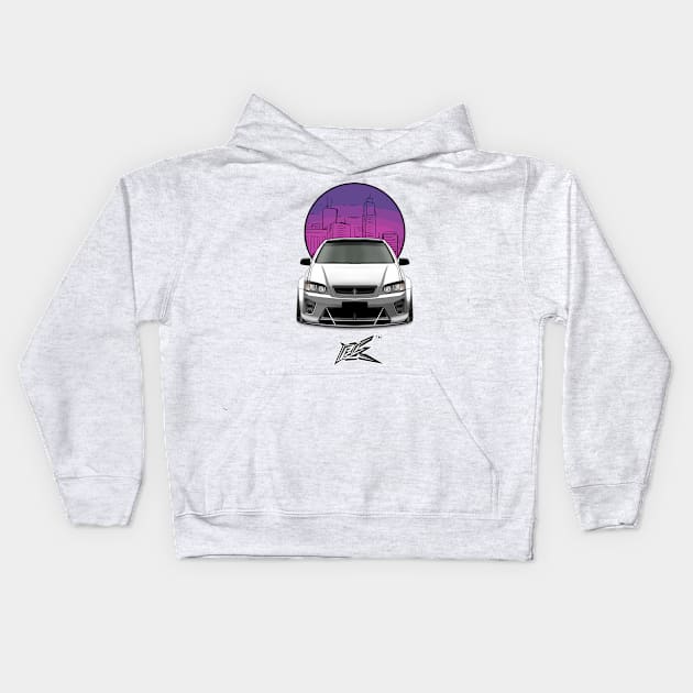 holden commodore ve ute white Kids Hoodie by naquash